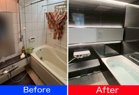 タカラ 浴室システムバス入替工事グランスパ