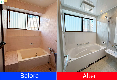 タカラ 浴室システムバス入替工事グランスパ